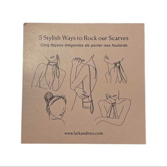 Lark & Ives Hair Scarf Set of Two - NWT - Picture 7 of 8